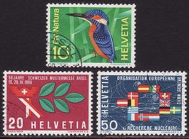 Satz SBK-Nr. 439-441 (Werbe- und Gedenkmarken 1966)