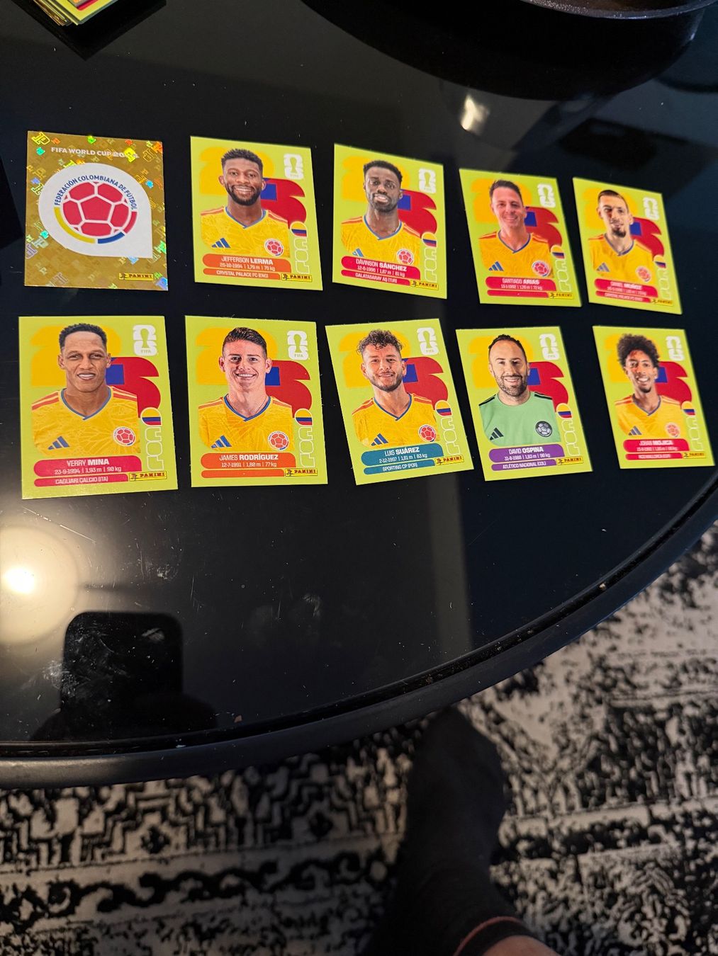 Panini Sammelbilder & Trading cards: Panini World Cup 26 COL 10Stk inkl James – Gebraucht aus Wettingen von NickInc