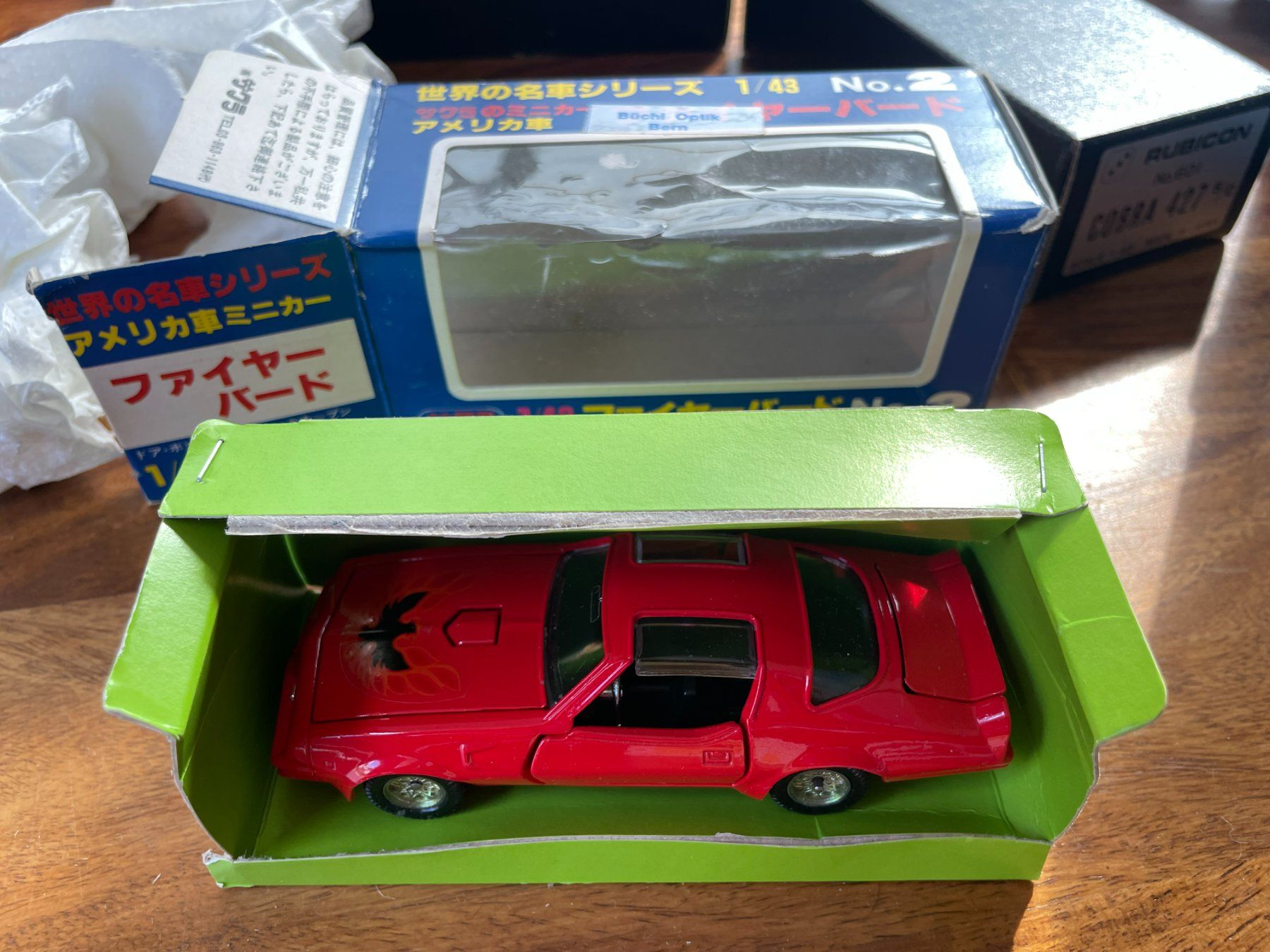 Pontiac Modellini d'auto: Pontiac Firebird Trans Am   Sakura 1:43 – Nuovo e nell'imballaggio originale da Wohlen AG venduto da Erelpowerline 1