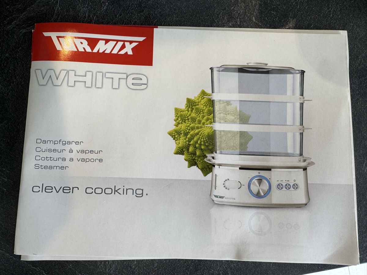 Turmix Appareils de cuisine: Turmix White Dampfgarer – D'occasion à Neerach par swiloy
