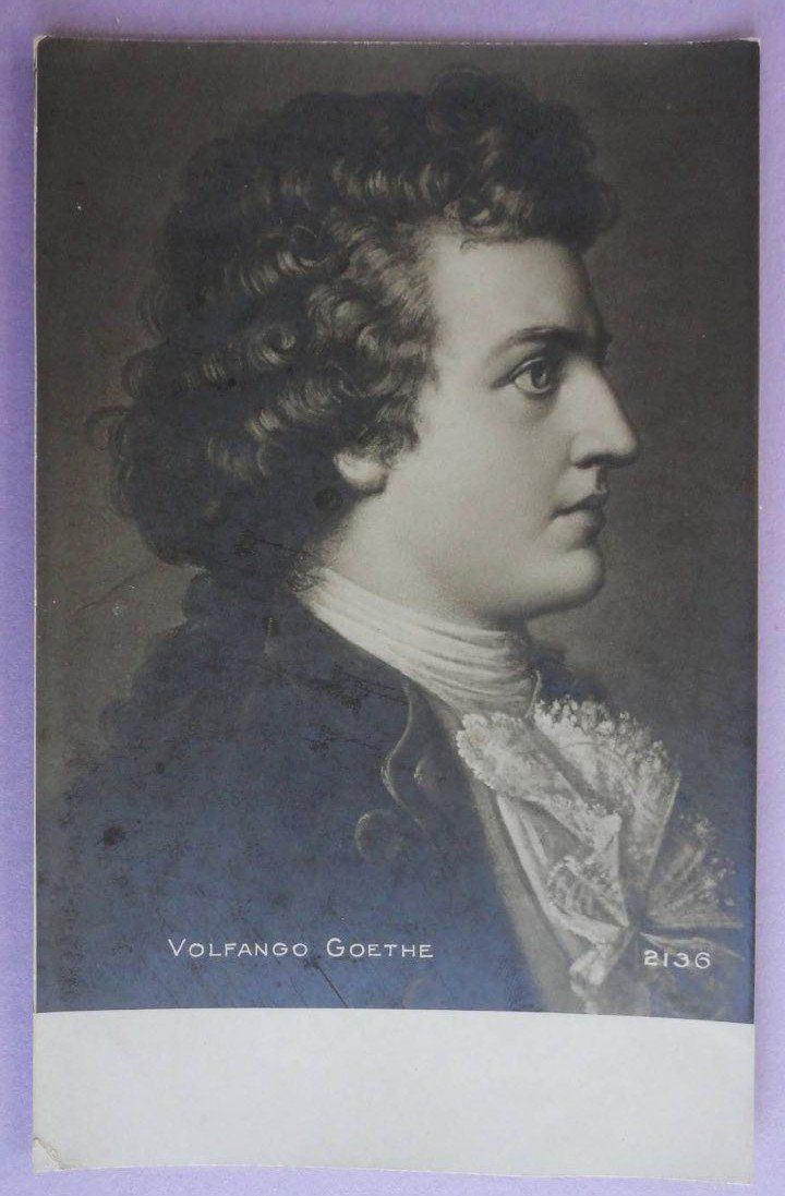 Cartes postales: Volfango Goethe – D'occasion à Fétigny par Billy2miny