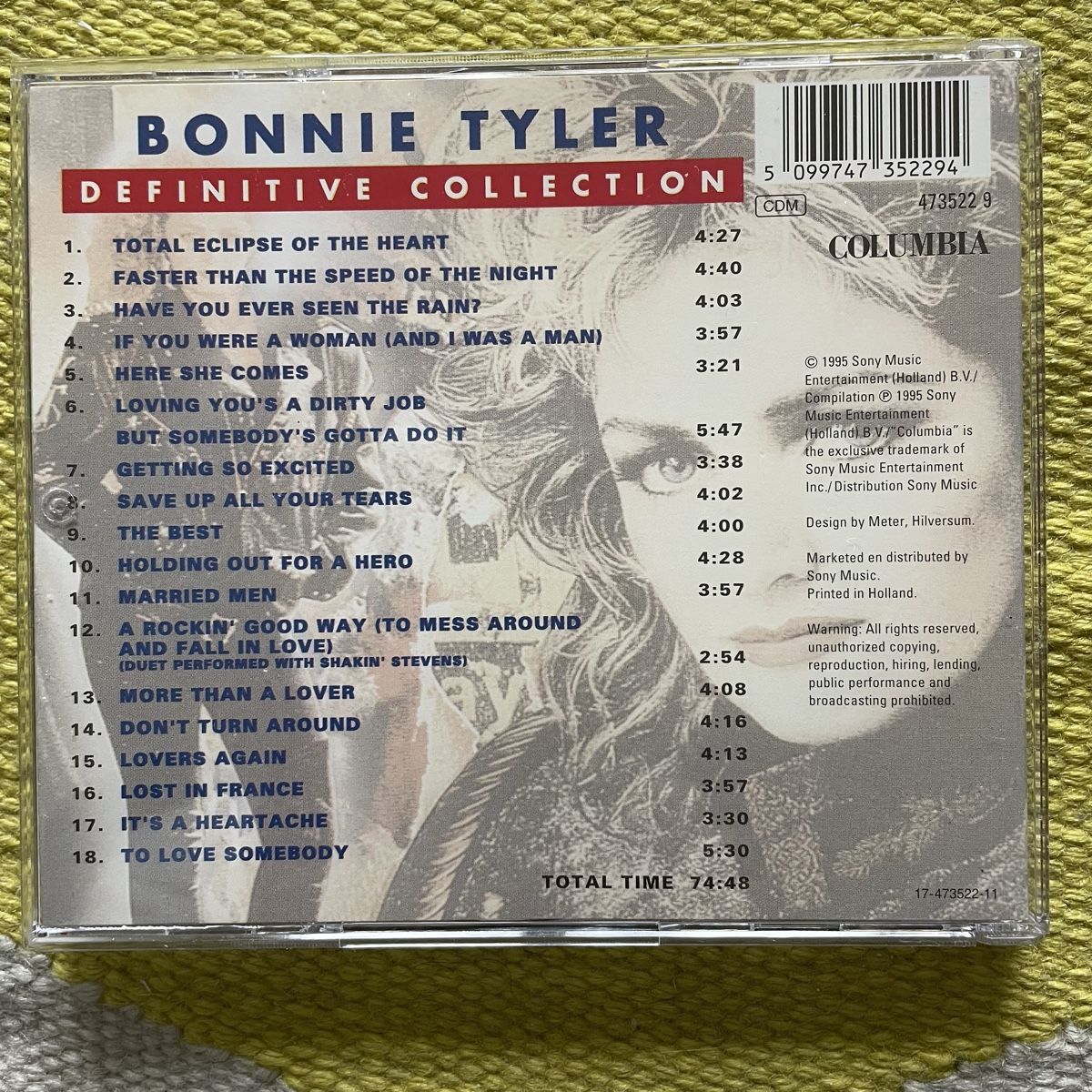 CD: BONNIE TYLER-2CD DEFINITIVE COLLECTION – Usato da Rorschacherberg venduto da CD-Roli 1