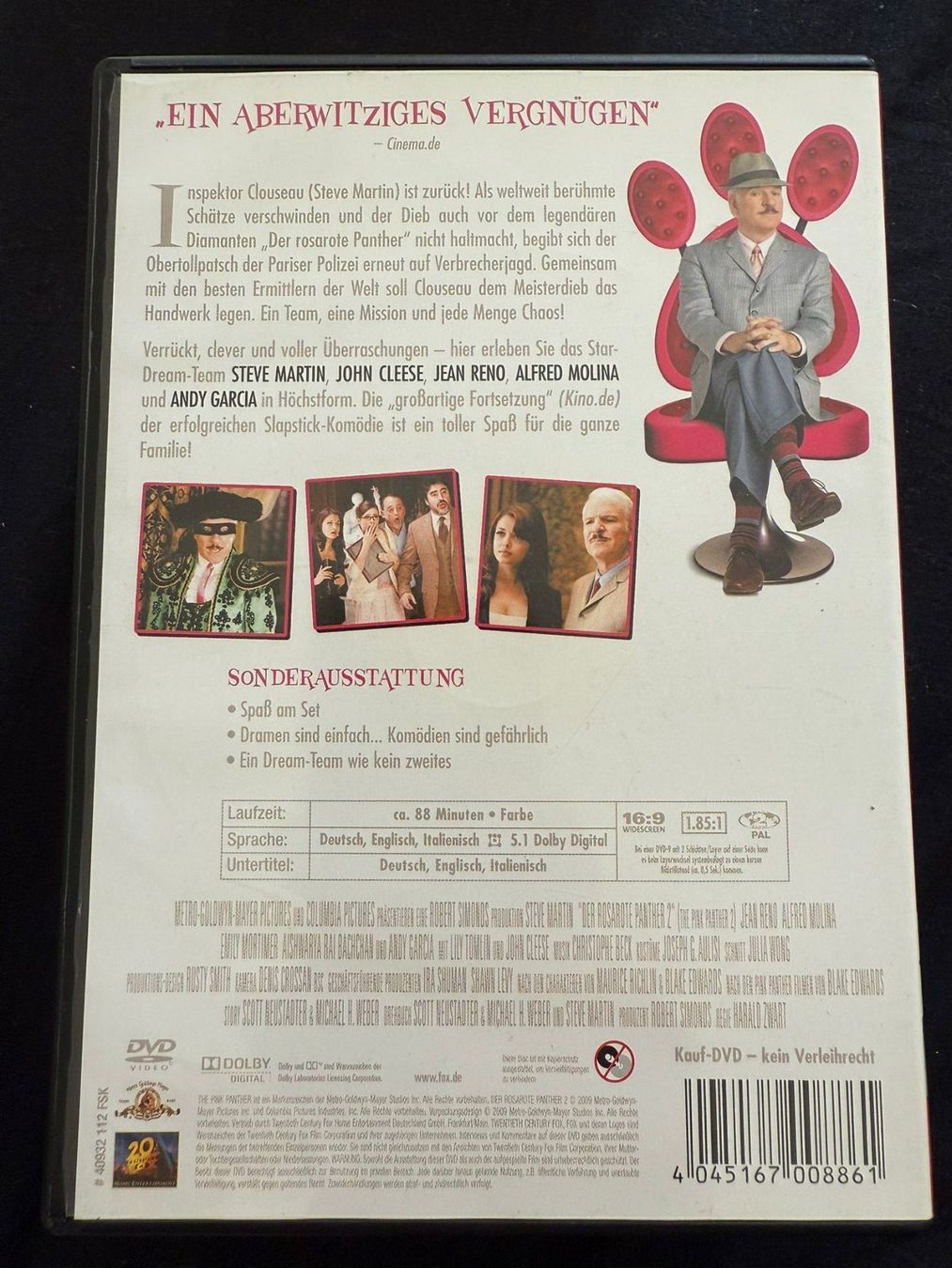 Tutti i DVDs: DVD "Der Rosarote Panther 2" – Usato da Bern venduto da jbern3012 1