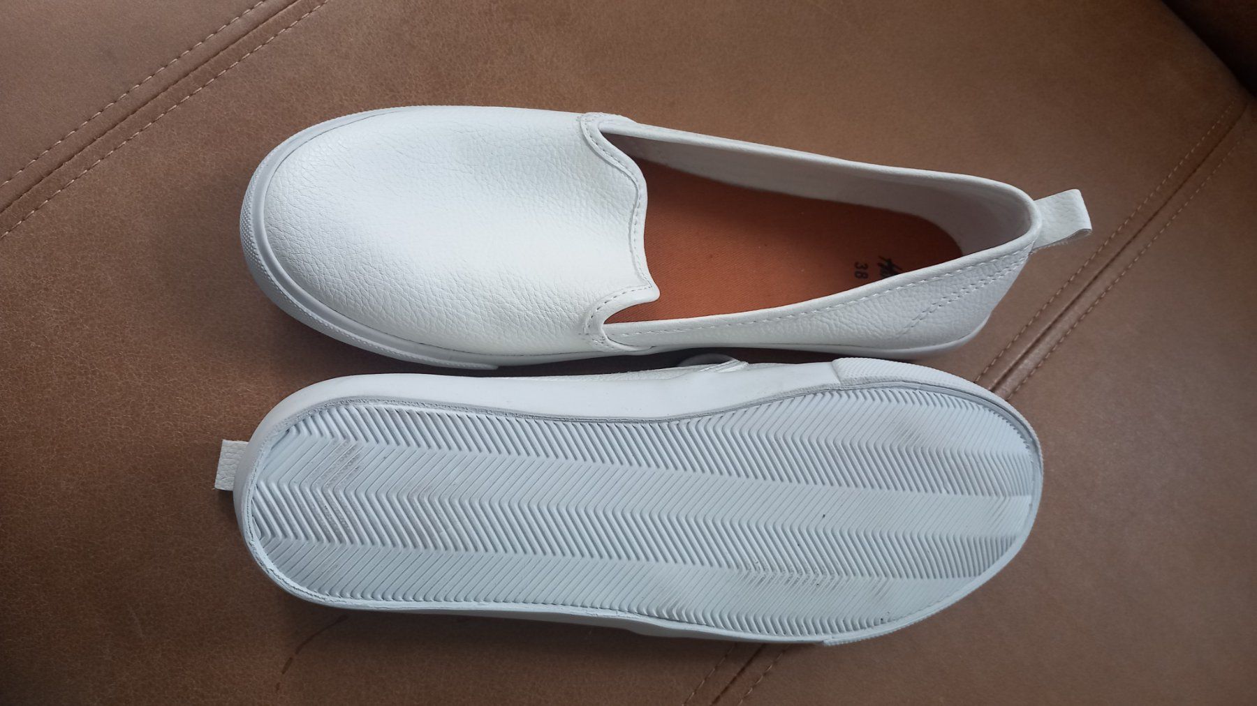H&M Scarpe da donna: Slip in/Mokassin weiss gr 38 – Nuovo (secondo la descrizione) da Eggersriet venduto da Taylorjam 4
