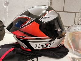 KYT TT Course Motorradhelm Grösse L, neuwertig, Top!