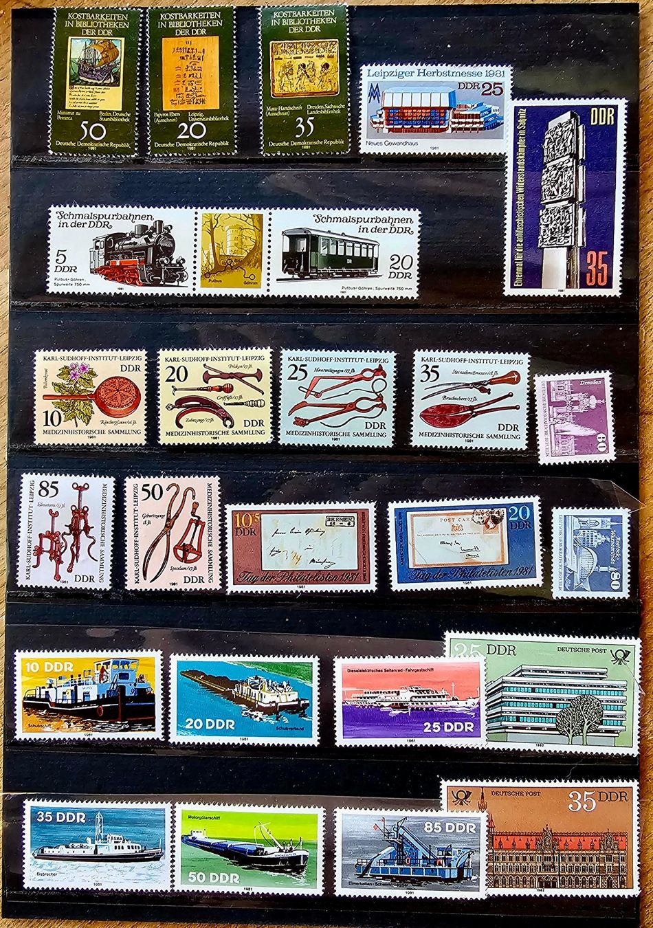 Tous les timbres: DDR Sammlung ** – Neuf (Voir description) à Les Valettes par Nuba1