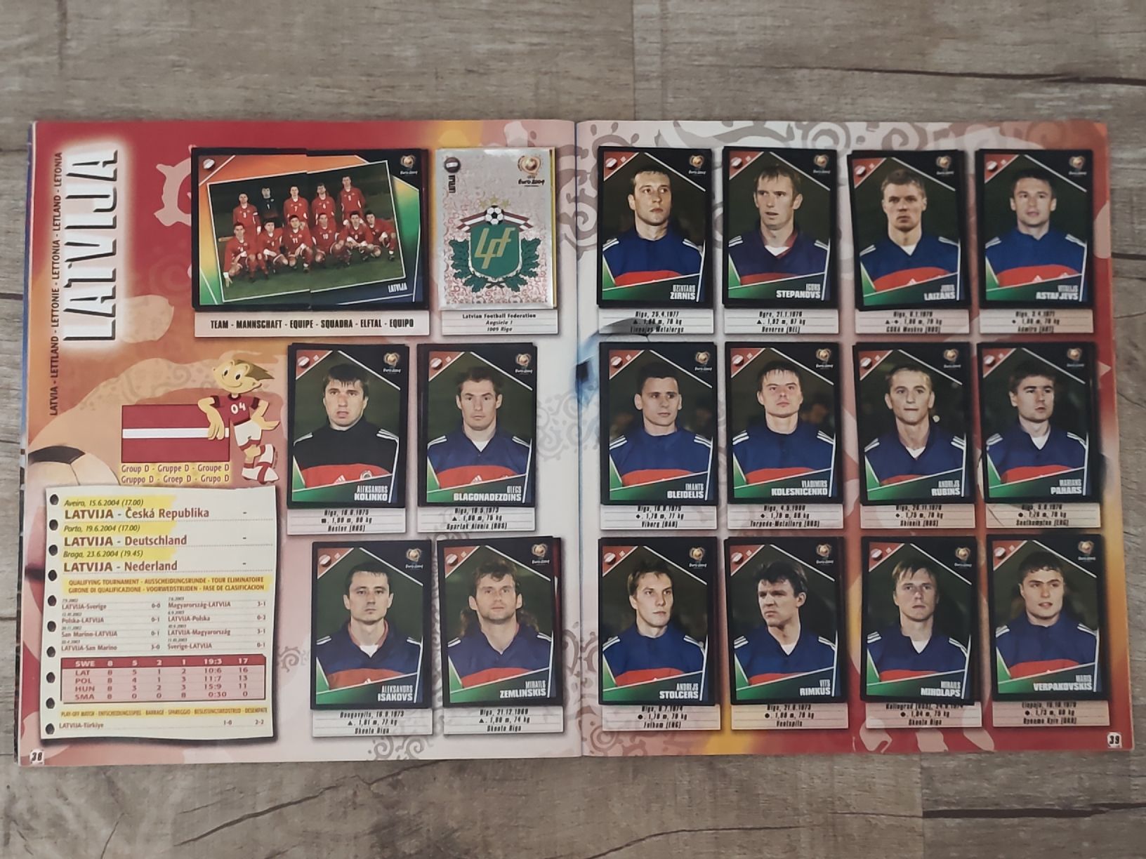 Panini Album: Panini EM 2004 Album komplett  – Usato da Kreuzlingen venduto da m0ritz.sch 3