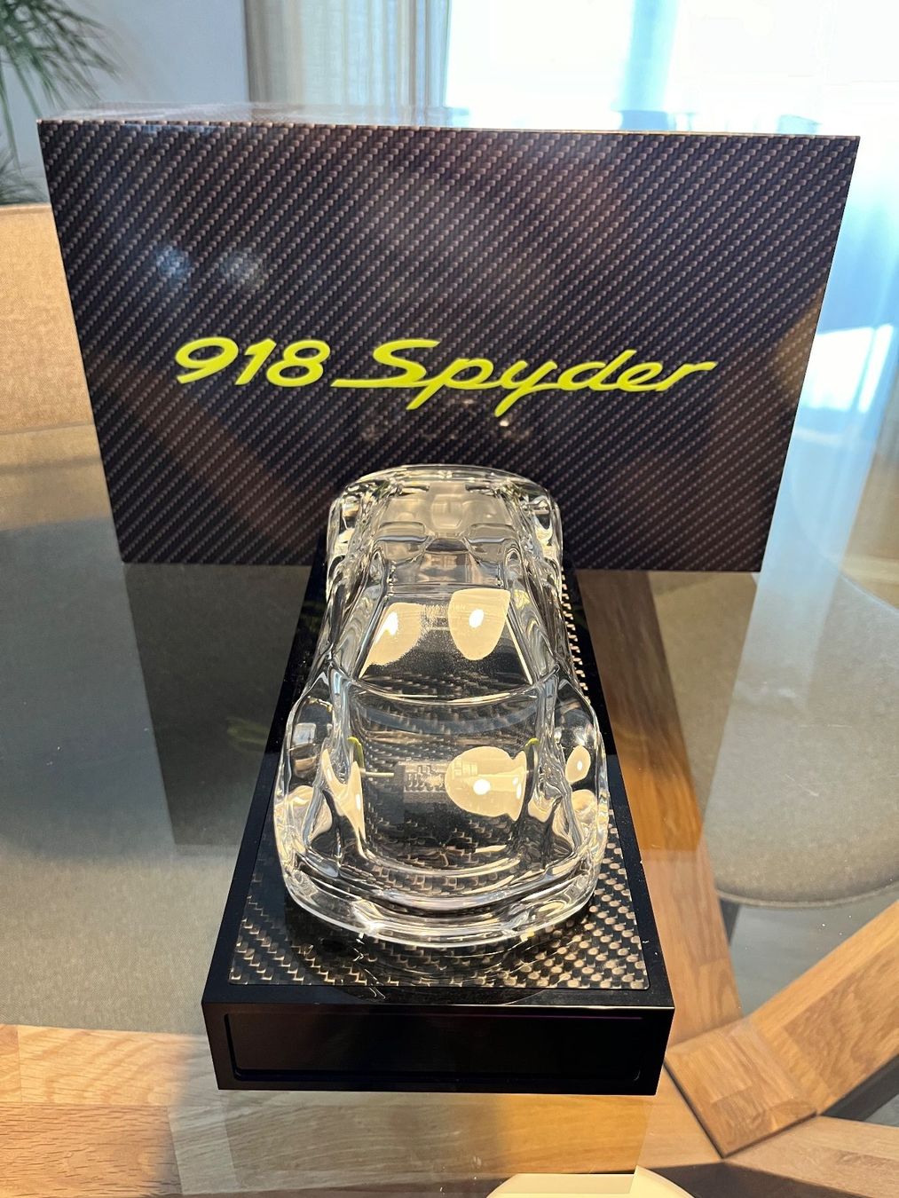 Porsche Modellini d'auto: Porsche 918 Spyder Glasmodell – Usato da Kradolf venduto da Zimi78 3