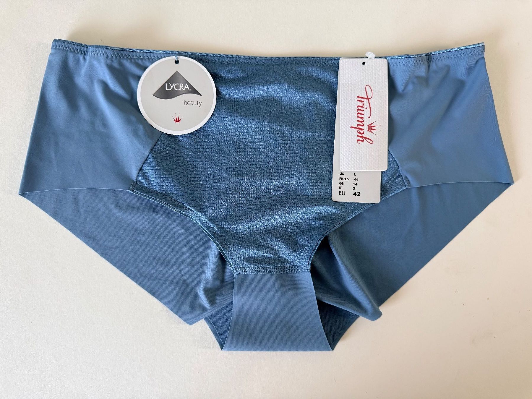 Triumph Sonstige Unterwäsche: TRIUMPH, Hipster ESSENTIAL MINIMIZER, Grösse 42, Farbe Blau – Neu und originalverpackt aus Rudolfstetten von gst_g7xl