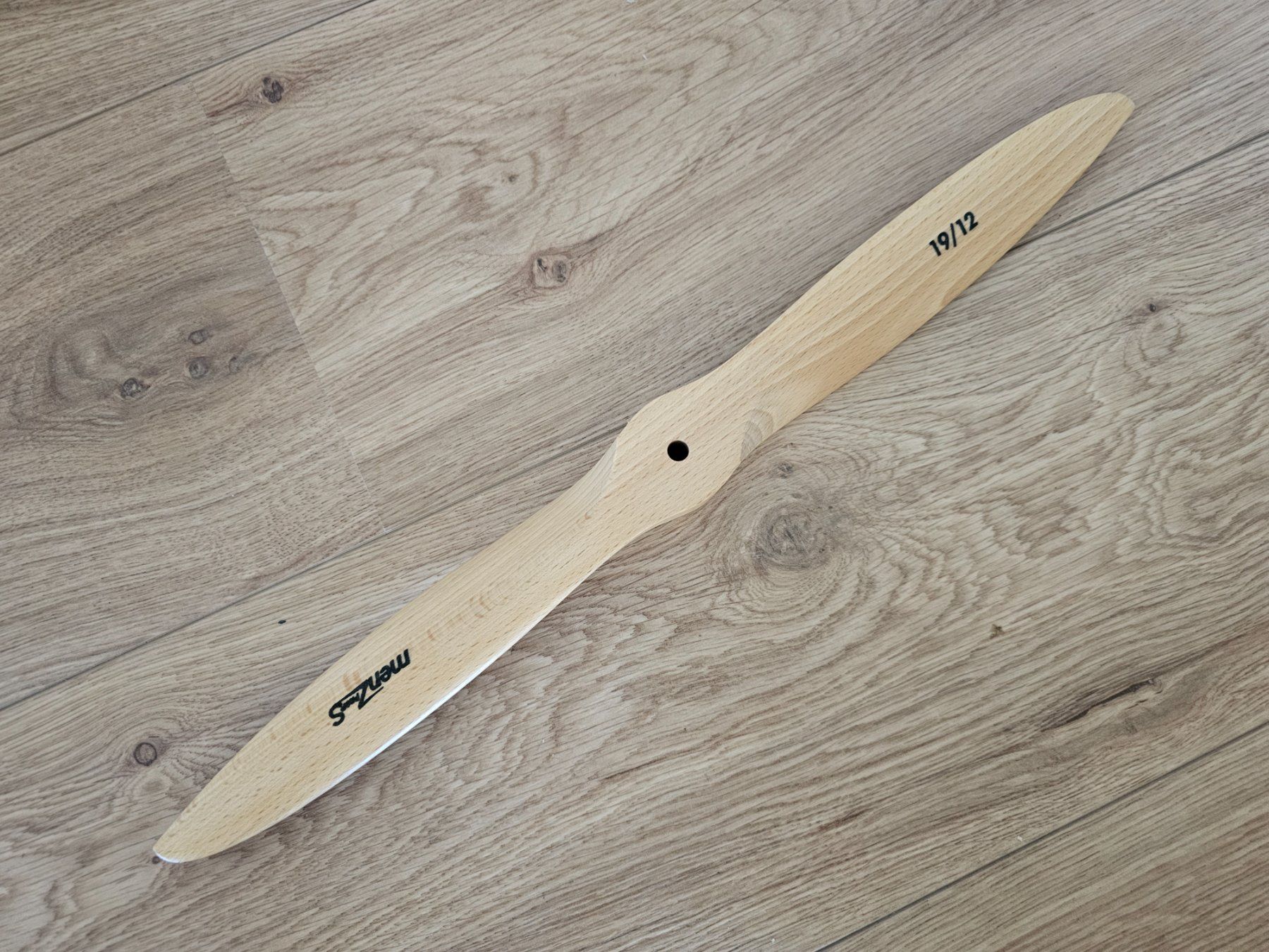 Modellismo RC: Helice 19/12 bois Menz – Nuovo (secondo la descrizione) da Yvonand venduto da Li_poch