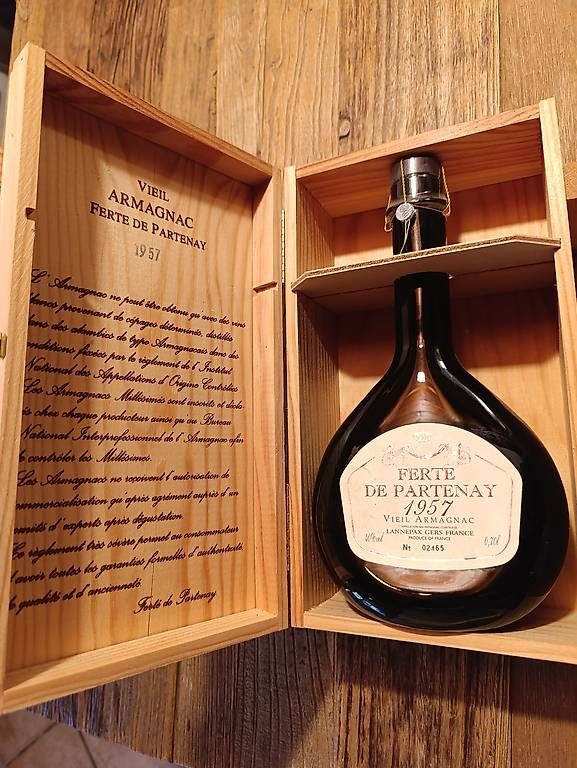 Spirituosen: Ferte de Partenay armagnac 1957 – Gebraucht aus Viganello von biz_cp9h 2