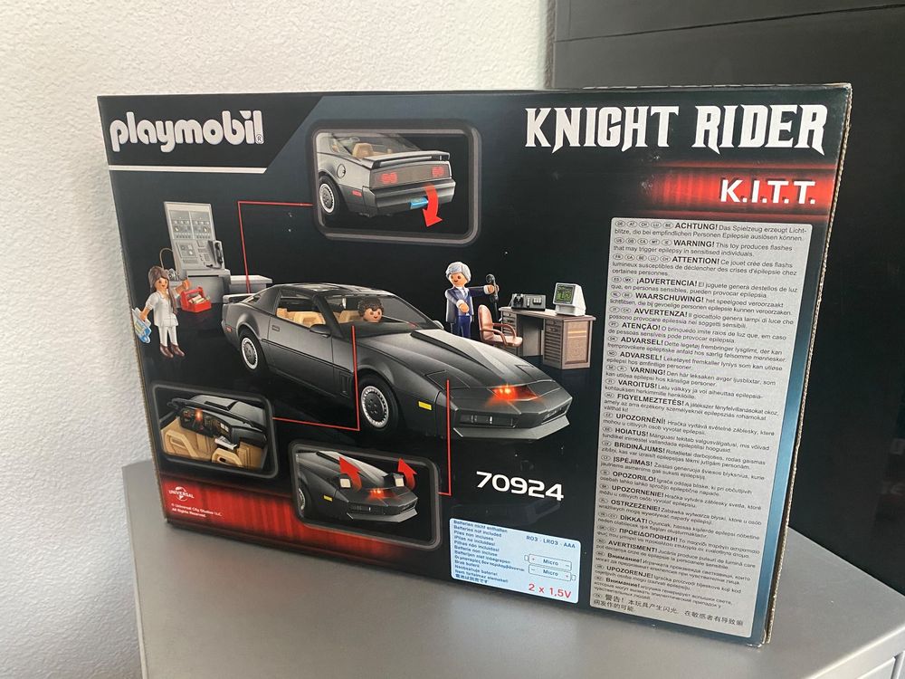 Playmobil 70924 Knight Rider - K.I.T.T. (Neu und originalverpackt) in ...