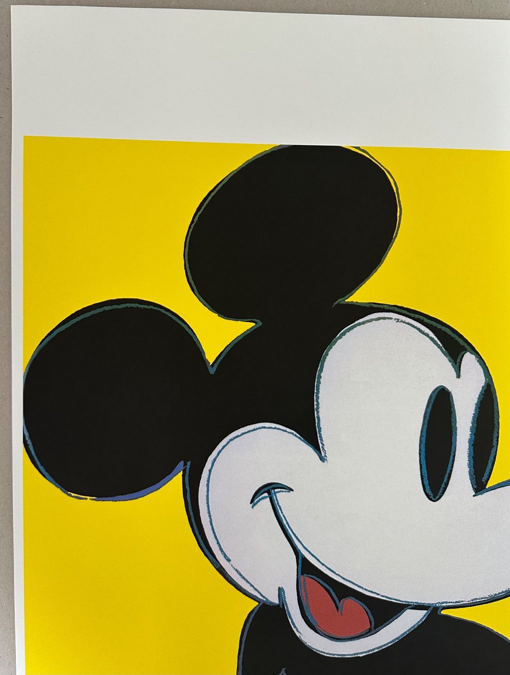 Tableaux: Andy Warhol: Mickey Mouse POP ART 92/100 – Neuf (Voir description) à Meilen par Smgdesign 3