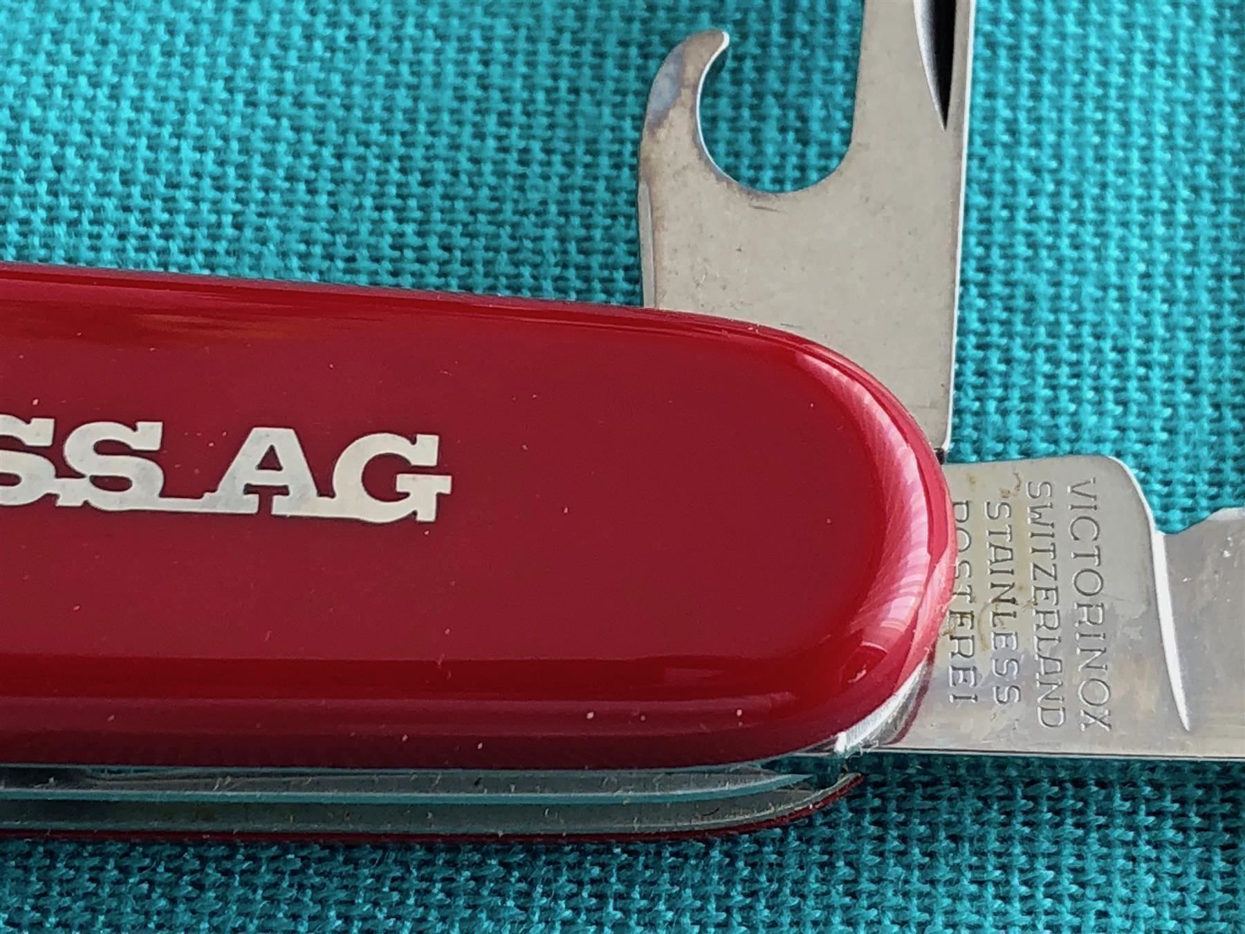 Coltelli tascabile: Orig. Schweizer Armee Messer VICTORINOX – Usato da Steinhausen venduto da Super05 2
