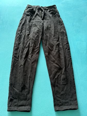 Schwarze High Waist Jeans Gr. 34 Divided