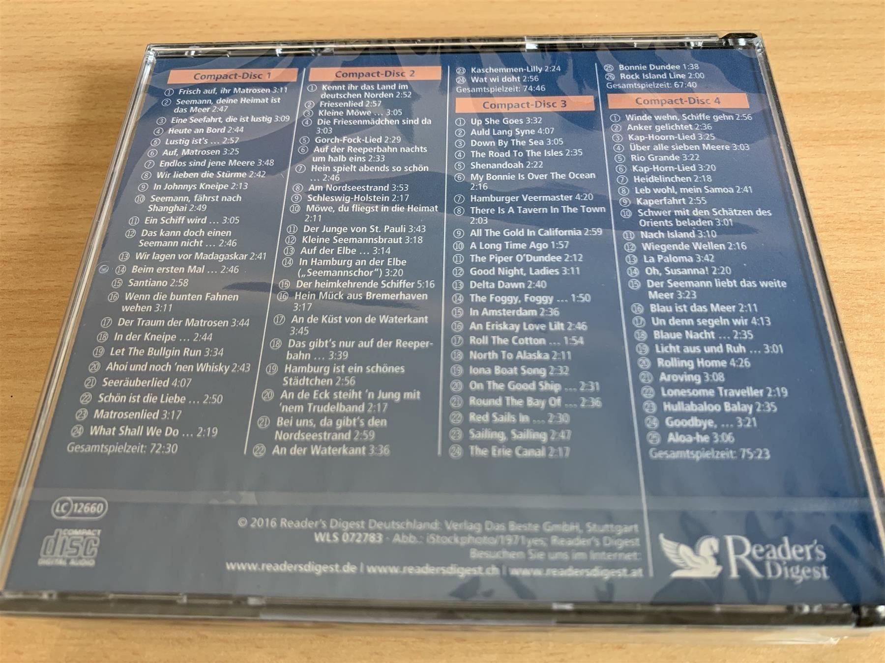 CD: WIR LIEBEN DIE STÜRME - 4 CD – Usato da Rikon im Tösstal venduto da Alpenmutz 1