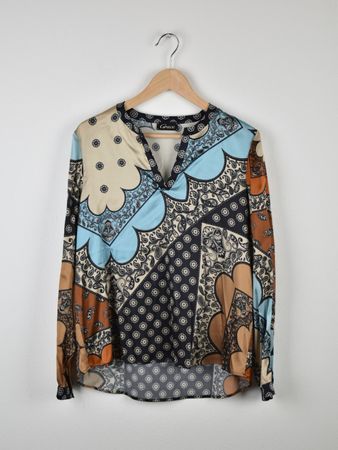 Grace Seidenbluse Gr.S, neuwertig