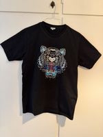 T-Shirt KENZO Paris Taglia L Tigre Nero Ottime Condizioni Es