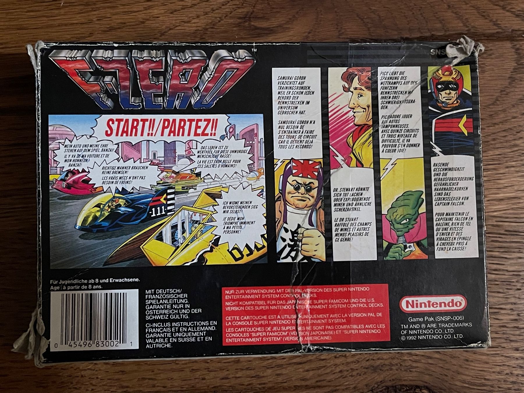 Nintendo Giochi: F-Zero, Super Nintendo, SNES mit Orginalverpackung gebraucht – Usato da Zuerich venduto da Dorsi 3