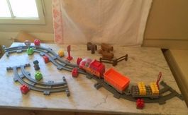 ecoiffier Eisenbahn-Legoeisenbahn