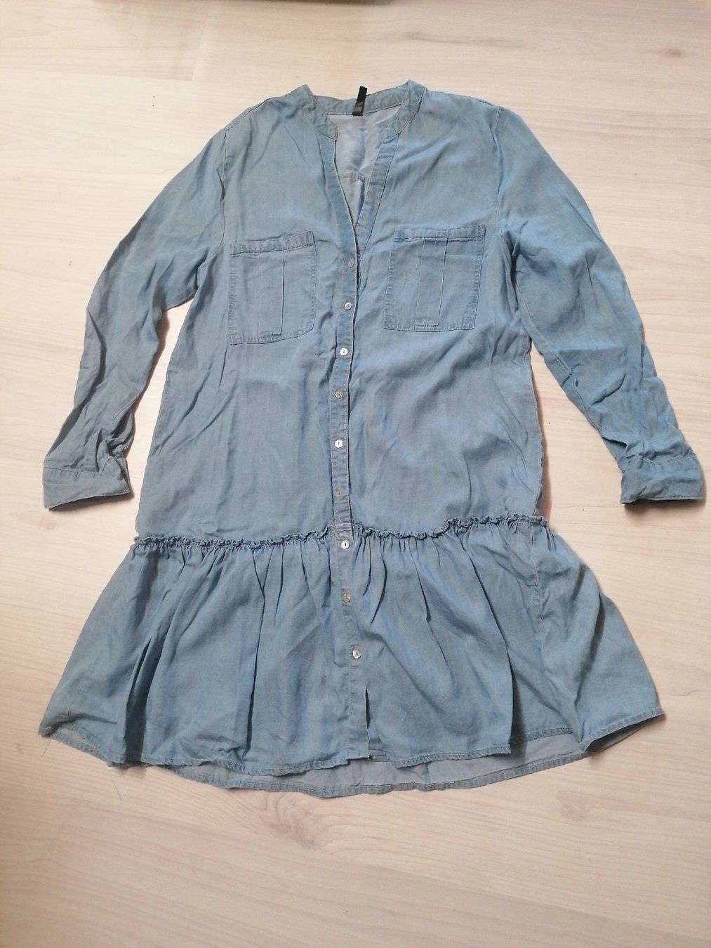 Kleider: Robe, robe manches longues,robe chemise, haut – Gebraucht aus Montcherand von petiteoune75