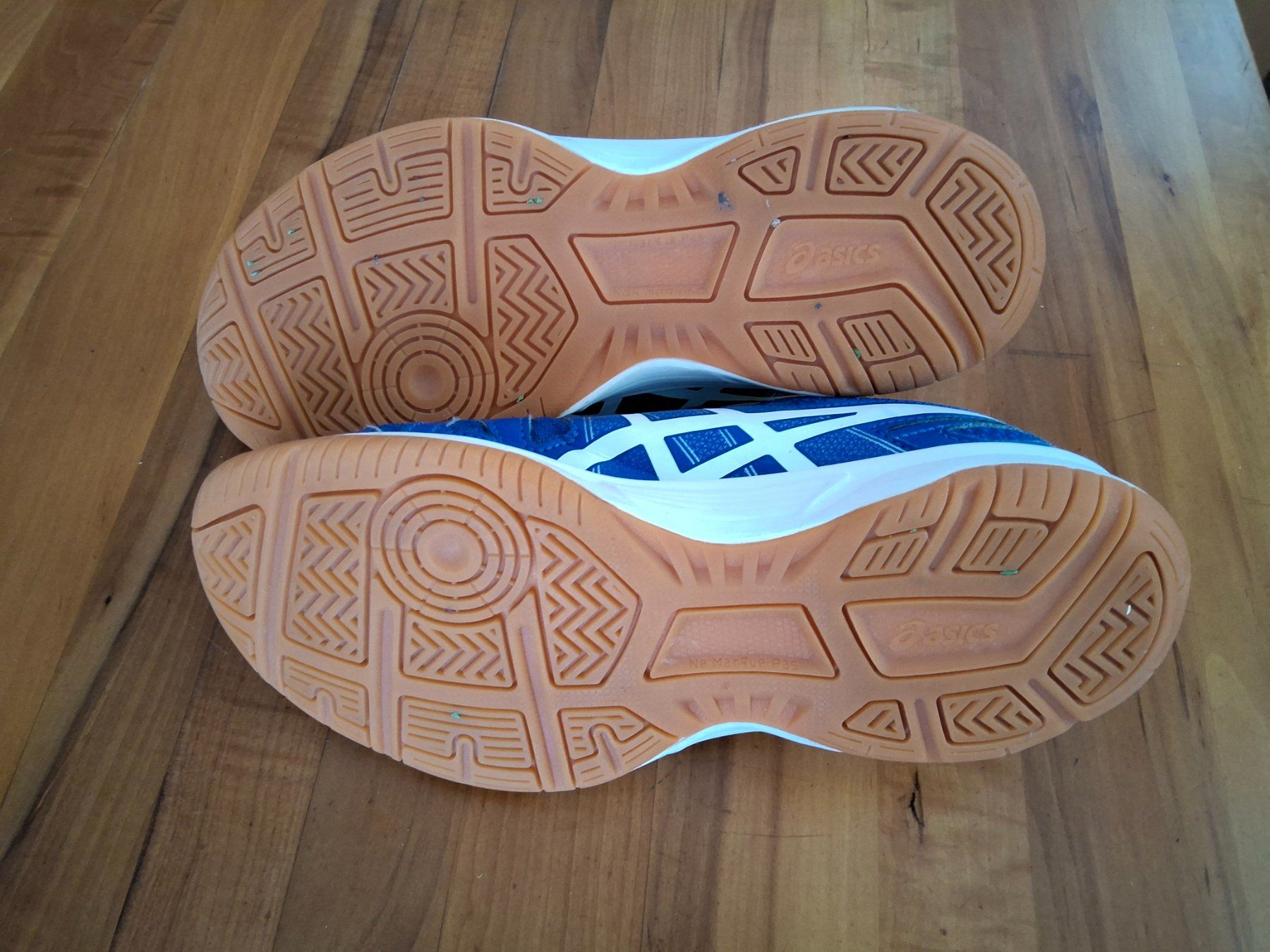 Asics Scarpe per ragazzi: Asics Kinder Hallenschuh blau Grösse 38 – Usato da Sachseln venduto da Cadfael1 2