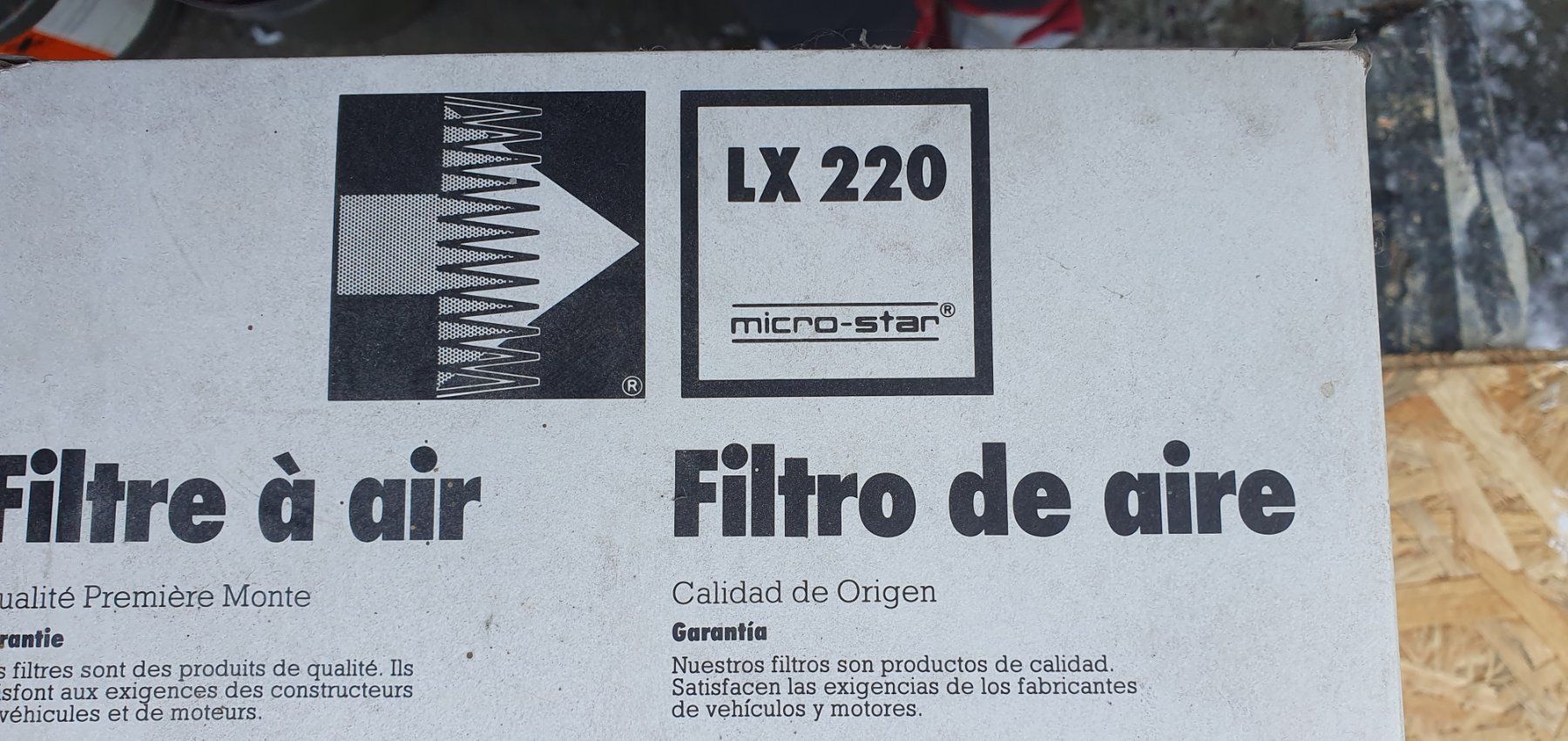 Ventilazione: Micro-Star LX 220 Luftfilter, neu und originalverpackt – Nuovo e nell'imballaggio originale da Langnau i. E. venduto da Superseven69 3