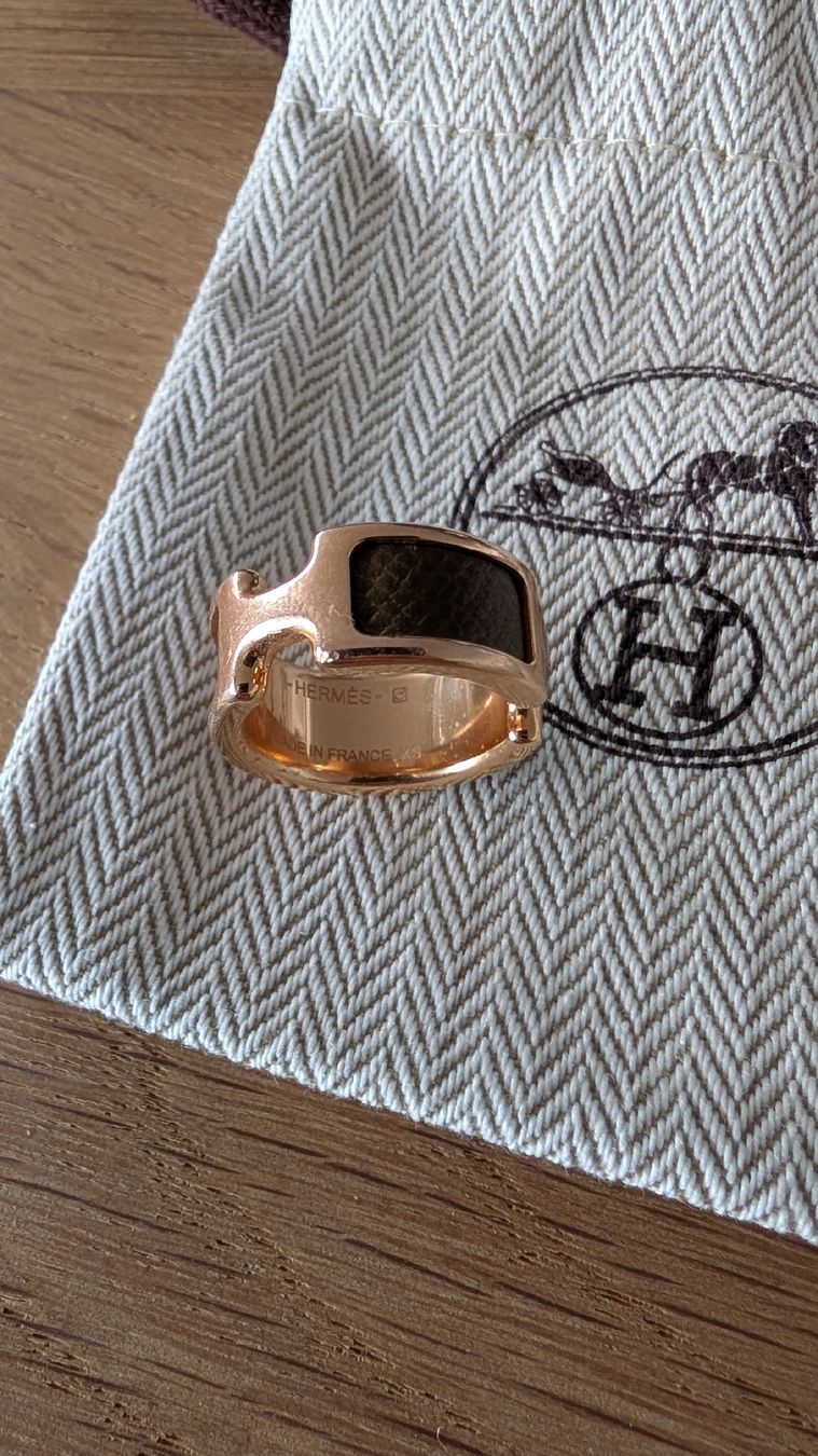 Hermès Anelli: Hermès  ring Olympe kleines Modell Grösse 51 – Nuovo (secondo la descrizione) da Biberstein venduto da ameliecimador 4