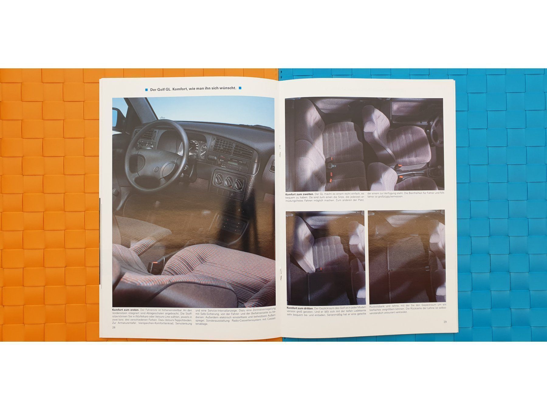 Riviste & Magazine: VW GOLF III 1992 - Prospekt / Katalog – Nuovo (secondo la descrizione) da Viganello venduto da CARLiteratur 4