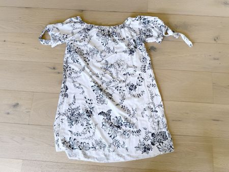 Luftiges Sommerkleid mit Blumenmuster Gr. XL