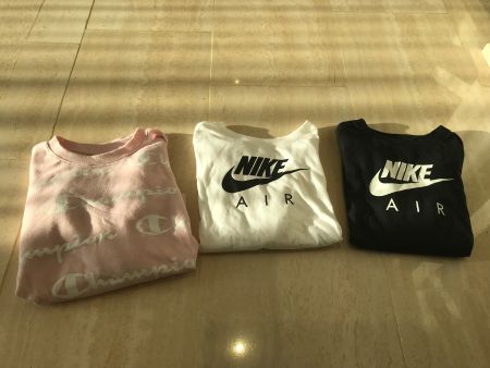 Champion und Nike Pullover für Kinder