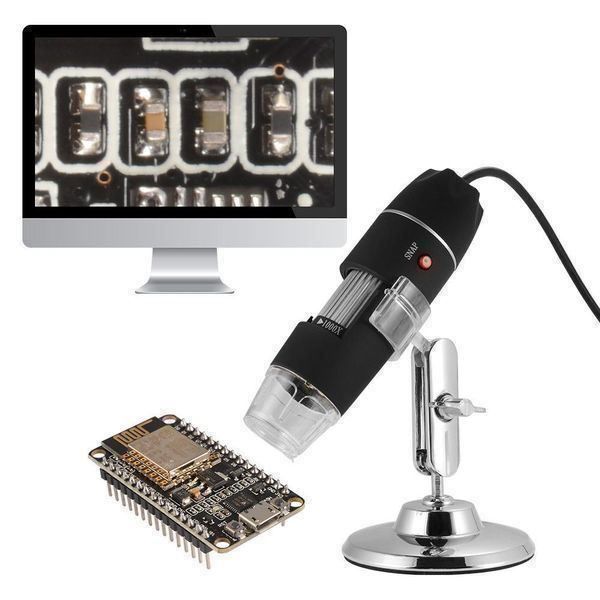1000x 8LED USB Digital Microscope Lupen (Neu (gemäss Beschreibung)) in ...