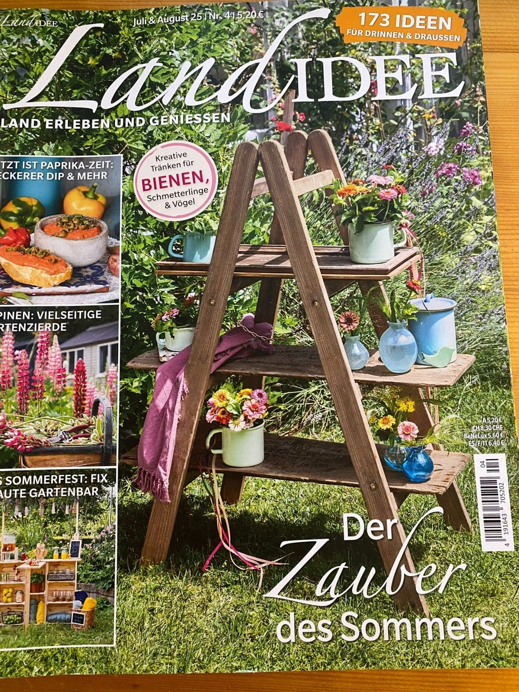 Riviste & Magazine: MAGAZIN HEFT LANDIDEE-JULI-AUGUST 2025 – Usato da Meienried venduto da ManuelaBoutique 7