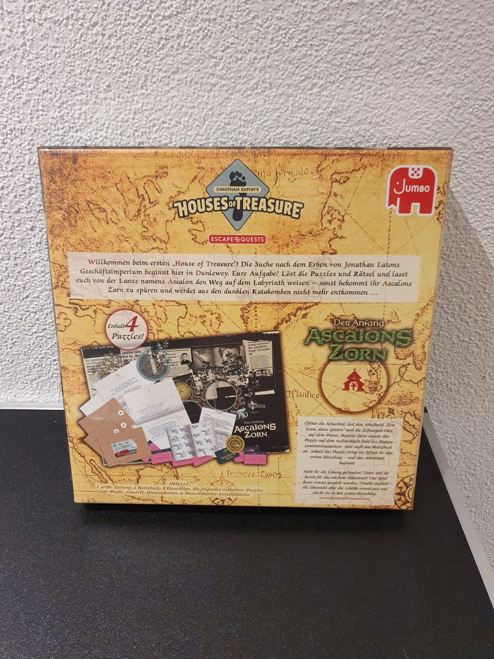 Giochi: Neu - JUMBO - Der Anfang Ascalons Zorn – Nuovo e nell'imballaggio originale da Dagmersellen venduto da Jarsetz_Restposten 1