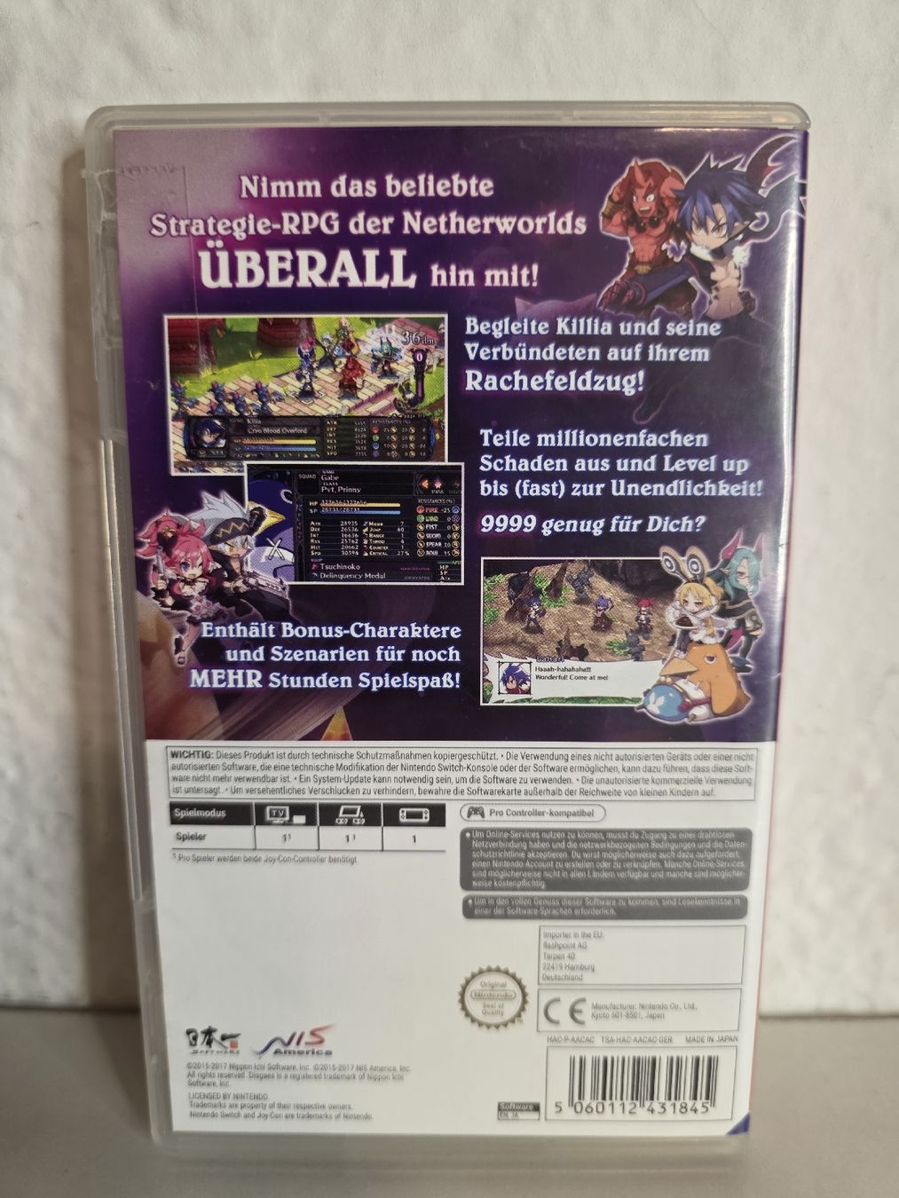 Spiele: Disgaea 5 Complete Nintendo Switch Spiel  – Gebraucht aus Ehrendingen von lax21 1