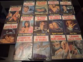 Lot de 14 livres pochettes collection Angoisse Fleuve Noir