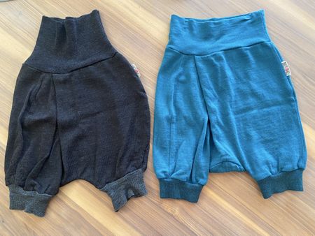 2er-Set ForSchur Hose mit der Falte Gr. 2 (86/92/98) Merino 