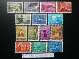 FL 1959-64 Nr. 325-338 gestempelt