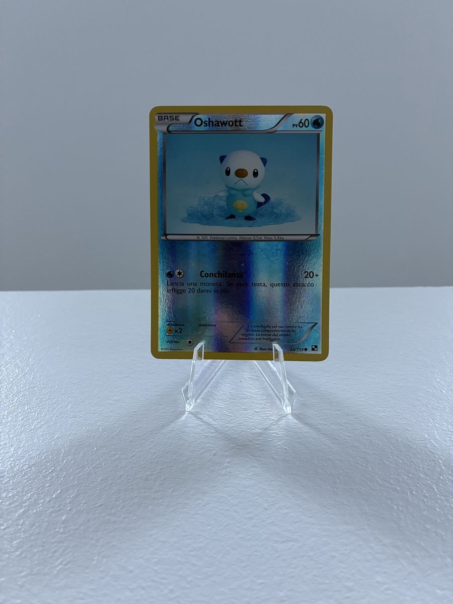 Pokémon Sammelbilder & Trading cards: Pokemon karte Oshawott Reverse 28/114 – Neu (gemäss Beschreibung) aus Taverne von nad02026