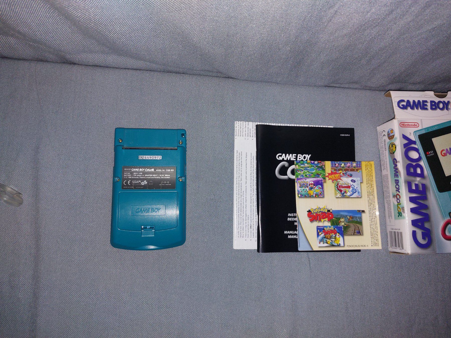 Nintendo Konsolen: Gameboy Color Turquoise OVP💯🔥 – Gebraucht aus châtelaine von Ab1frGaming 3