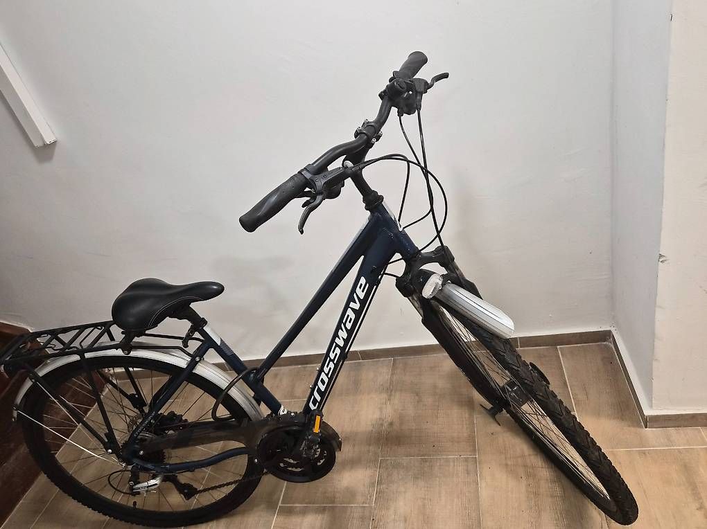 Biciclette: Crosswave Trekkingvelo dunkelblau  – Usato da Binningen venduto da gab_knb8 1
