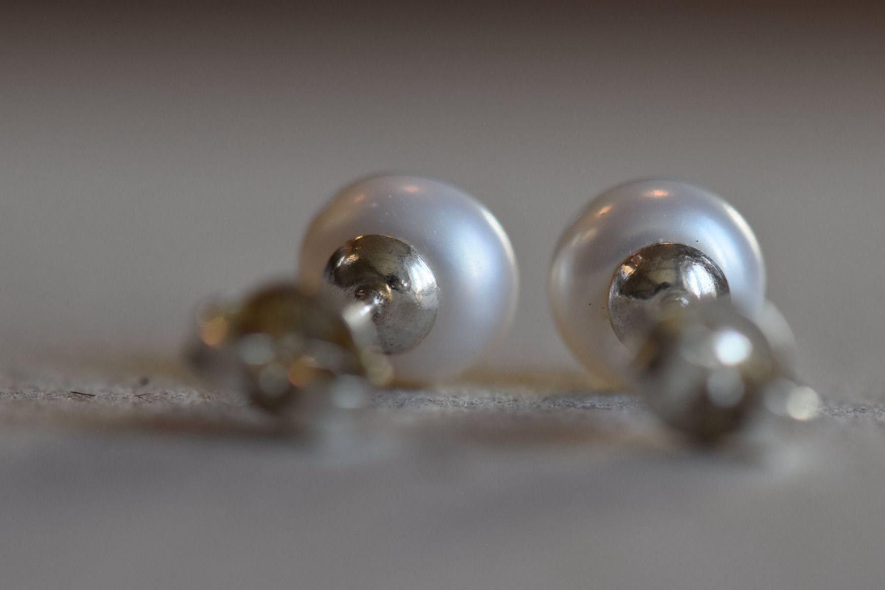Orecchini pendenti & Orecchini a lobo: Natural Weiss Perlen Silver 925 Ohrring – Nuovo (secondo la descrizione) da Bévilard venduto da Yougems 9