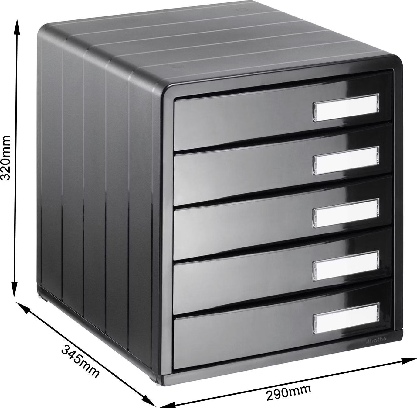 Rotho Systemes d'archivage: Schubladenbox mit 5 Fächern Rotho Timeless / A4 – D'occasion à Stein AG par ItsNastja 3