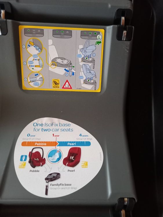 Maxi-Cosi Sièges auto: Maxi-Cosi mit Isofix Base – D'occasion à Rothenthurm par nbds 2
