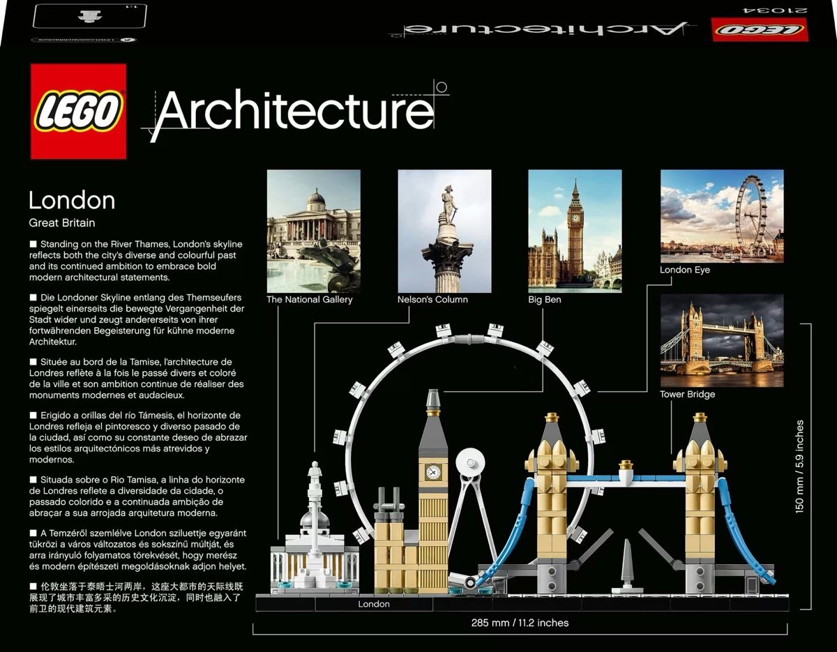 Lego Kit di costruzioni: Lego 21034 London Architecture – Nuovo (secondo la descrizione) da Recherswil venduto da Easy_sell 3