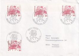Sechseläuten 1978 (Marken und Stempel passend)