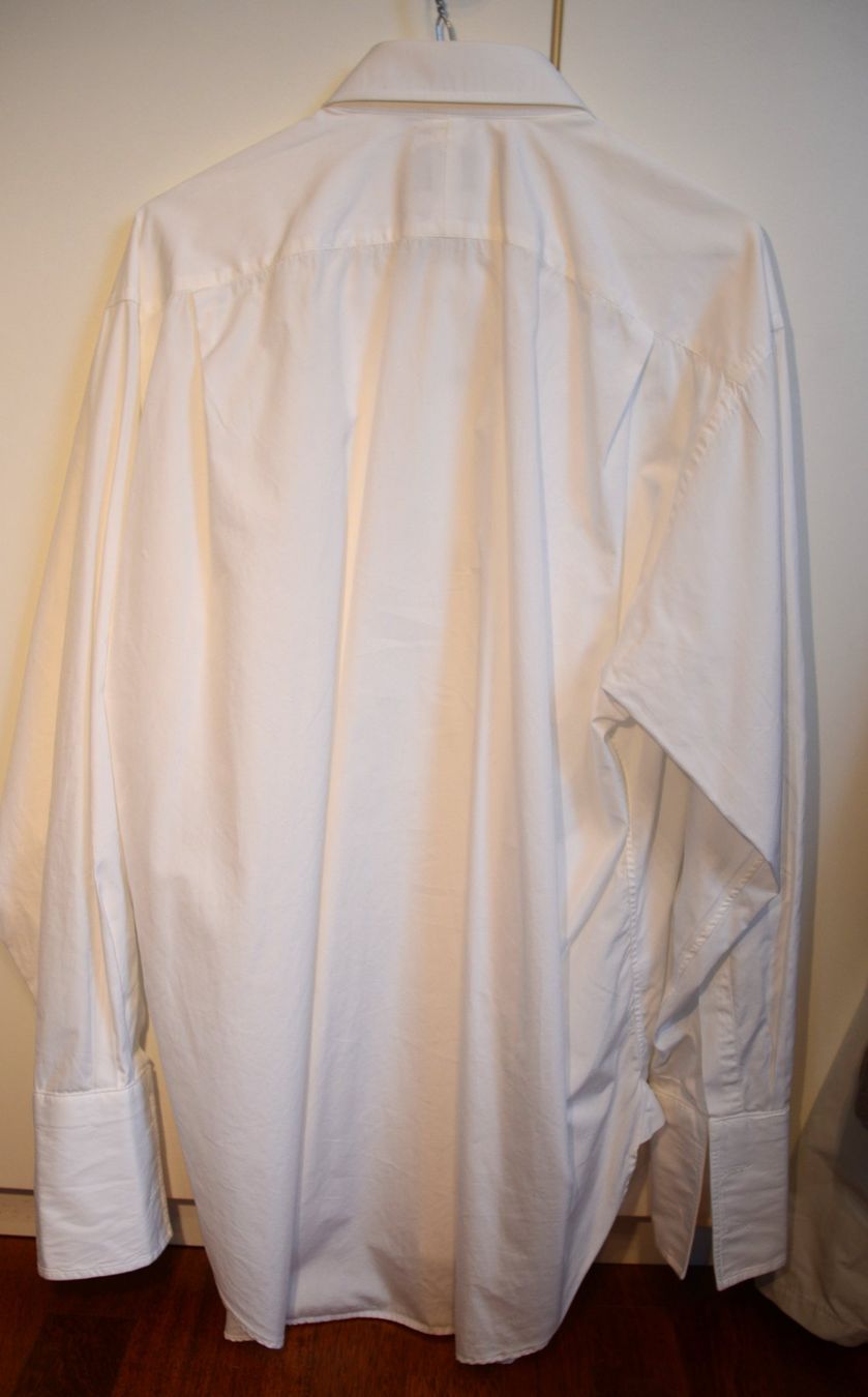 Camicie: Dunhill Smokinghemd weiss Gr. 43 – Nuovo (secondo la descrizione) da Büron venduto da Felleiter 4
