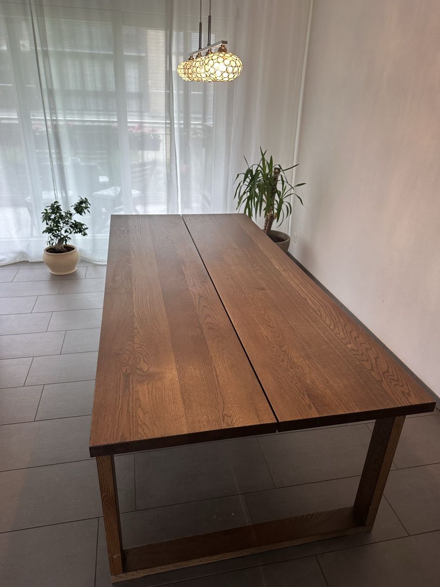 Ikea Tavoli: Ikea Eichentisch Esszimmertisch 220x100cm – Nuovo (secondo la descrizione) da Bäch SZ venduto da marco0003 1