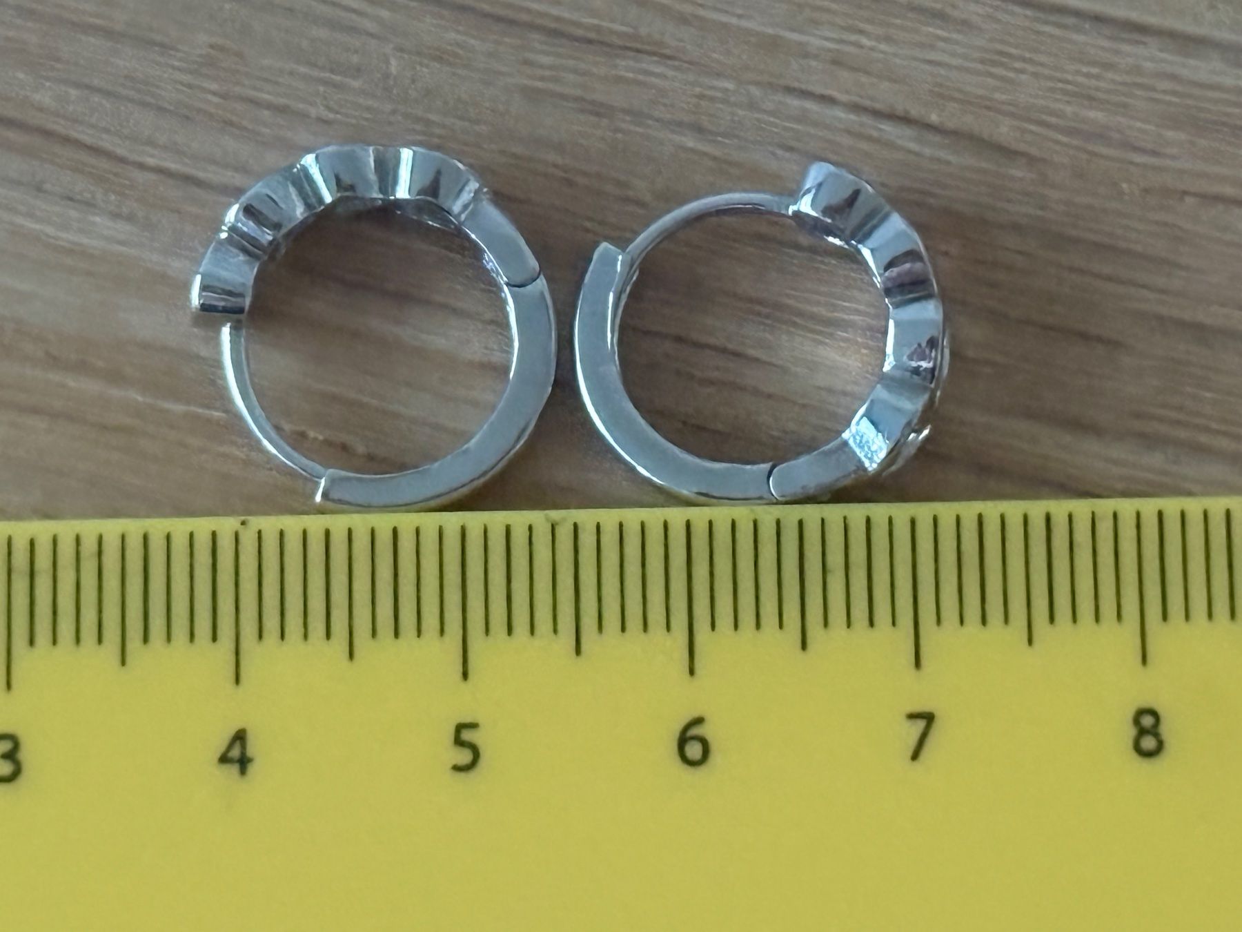 Orecchini pendenti & Orecchini a lobo: Luxus Elegante Creolen Ohrstecker Farbe:Silber/ multicolore – Nuovo (secondo la descrizione) da Biel-Bienne venduto da Roserosse13 7