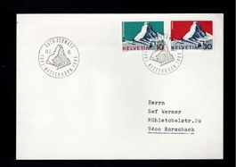 1 FDC Schweiz Zermatt